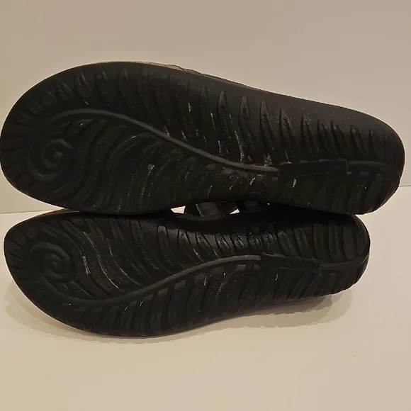 Naot Kata Women's Gray and Brown Lace Up Sandals Size 41 - Picture 8 of 9